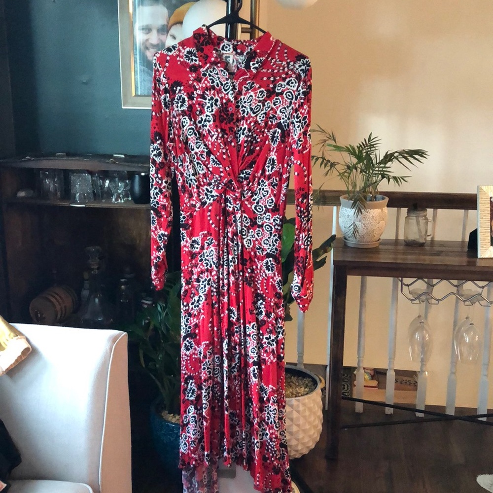 Free People Printed Maxi Dress